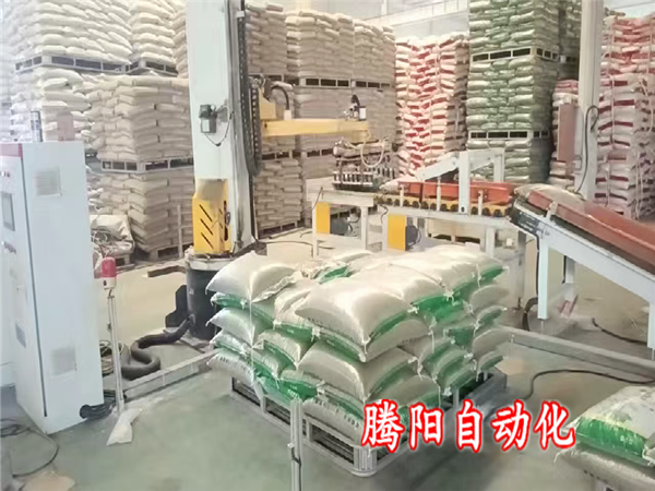 糧食立柱碼垛機助力農業生產現代化